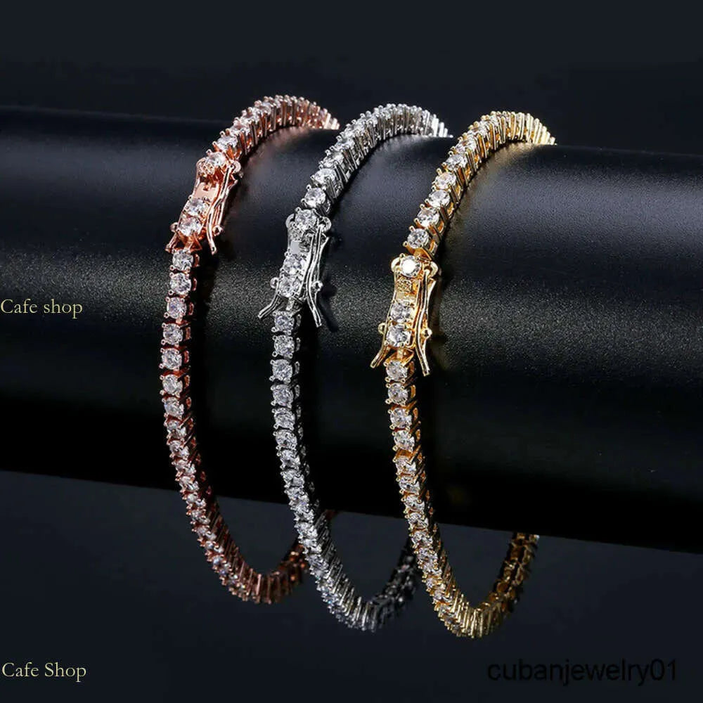 Moissanite Tennis Bracelet – Iced Out Silver 925