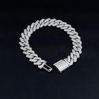 Moissanite Everyday Wear Cuban Bracelet – Iced Out